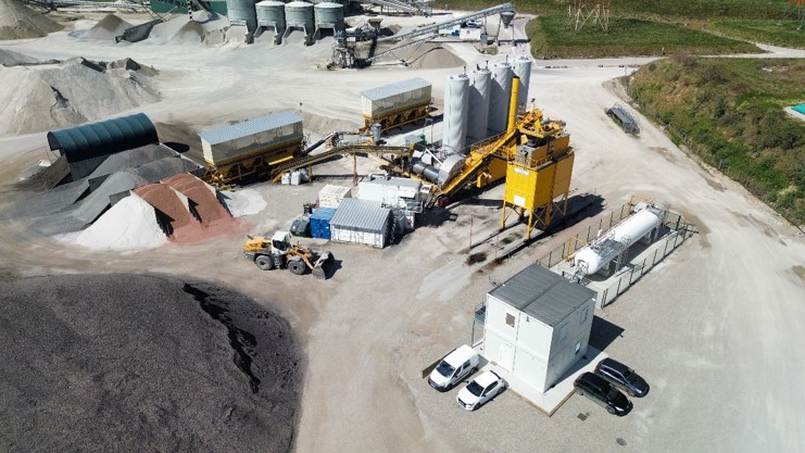 Centrale d'enrobés Moulin