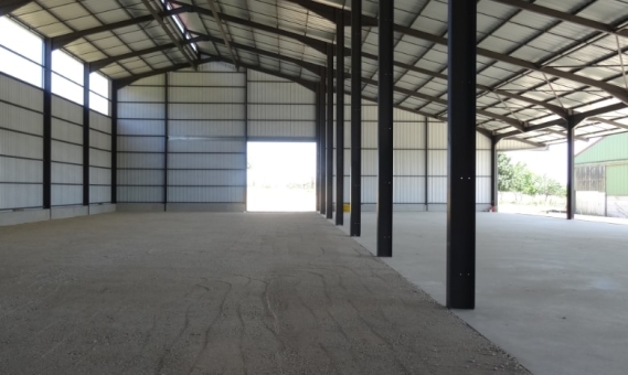 Bâtiment de stockage agricole haute Saône