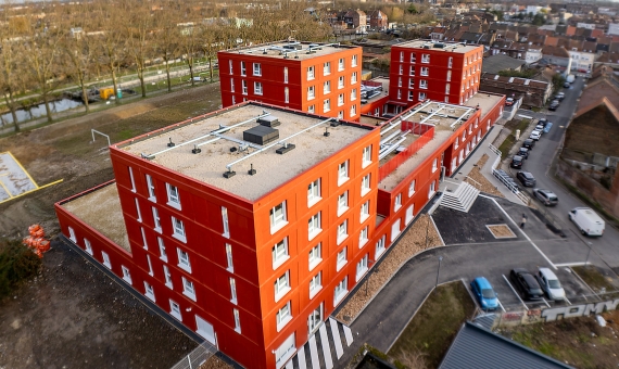 Photo des 152 logements d'hébergements à Roubaix