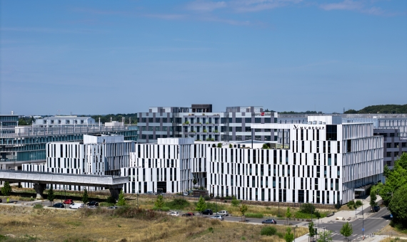 Digital Park bâtiment de bureaux à Cesson-Sévigné, Ille-et-Vilaine (35), Bretagne - conception et réalisation Espace Engineering Fayat - contractant général et maître d'oeuvre