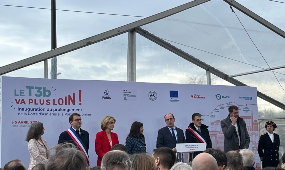 Inauguration Tramway T3 Ouest