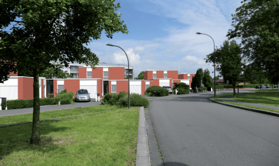 Perspective après 88 logements Wattrelos