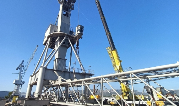 Démantèlement Grue 06P