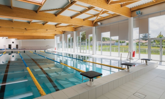 Piscine municipale Alain Bernard d'Ambares et Lagrave