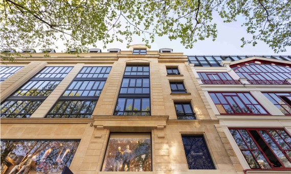 Photographie des Capucines, opération livrée de Fayat Bâtiment