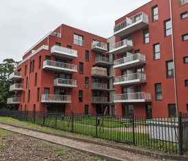 Vue extérieure des logements