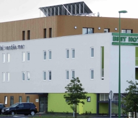 Brit Hôtel, établissement hôtelier à La Mothe-Achard, Vendée (85), Pays de la Loire - conception et réalisation Espace Engineering, contractant général et maître d'oeuvre