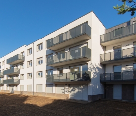 Vue facade extérieure coté jardin