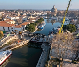 Pont de provence Aigues Mortes rénovation Razel Bec