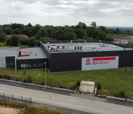 Bâtiment industriel 3DCeram à Limoges (87), Haute-Vienne, Nouvelle-Aquitaine - Conception et réalisation Espace Engineering Fayat, contractant général et maître d'œuvre