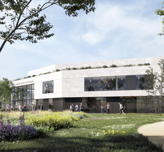 Maquette du gymnase de Montesson