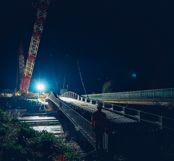 Passerelle de la bâtie
