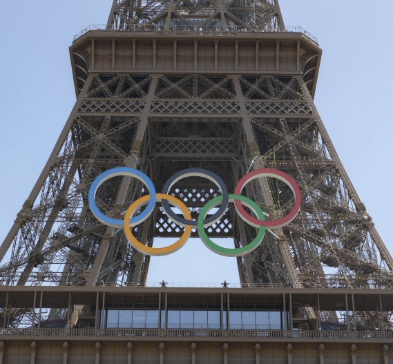 Anneaux des jeux olympique 2024