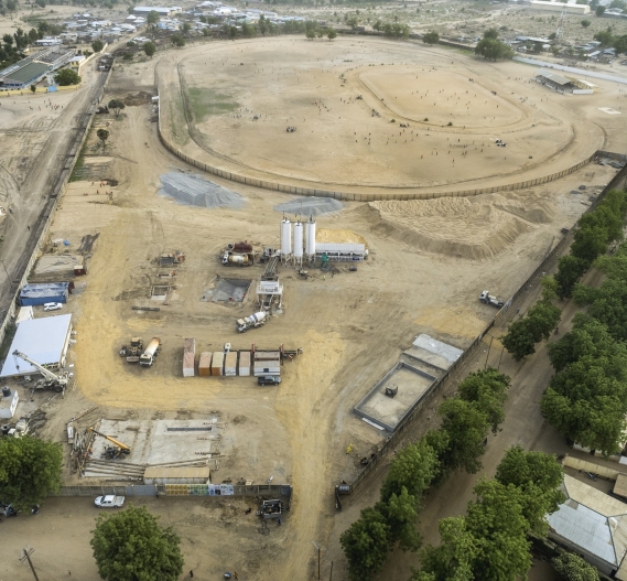 Travaux de voiries Maroua