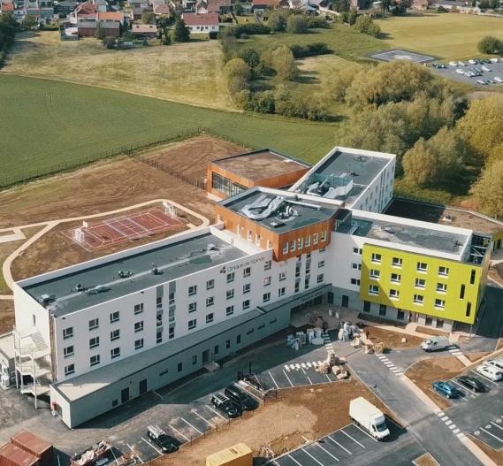 Etablissement de santé Clinique Cambrai, Nord (59), Hauts-de-France - conception et réalisation Espace Engineering, contractant général et maître d'oeuvre