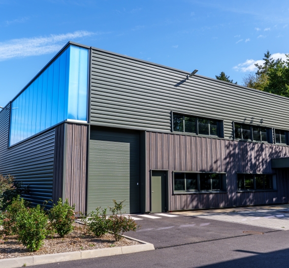 Bâtiment industriel Parc Acti à Rennes, Ille-et-Vilaine (35), Bretagne - conception et réalisation Espace Engineering Fayat, contractant général et maître d'oeuvre