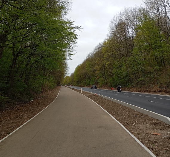 Clamart route après Razel-bec
