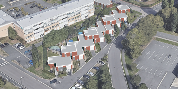 Perspective hauteur 88 logements Wattrelos