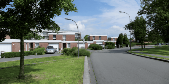 Perspective avant 88 logements Wattrelos