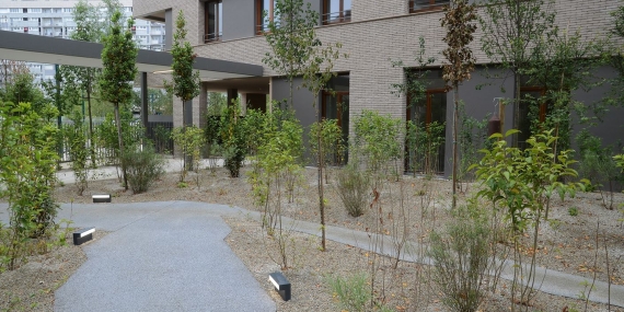 Vue des nouveaux logements de Gennevilliers