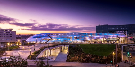 ERS Eclairage public gare de Rennes