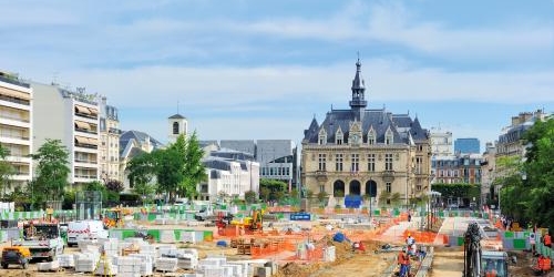 aménagement du cœur de ville de Vincennes val de marne