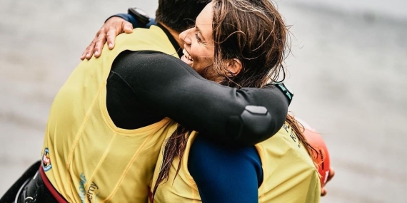 Lauriane Nolot - dimanche 24 mars le titre de championne d'Europe de kitefoil à Los Alcazares (Espagne) - 2.jpg
