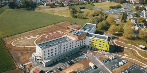 Etablissement de santé Clinique Cambrai, Nord (59), Hauts-de-France - conception et réalisation Espace Engineering, contractant général et maître d'oeuvre