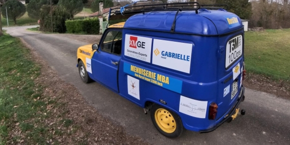 GABRIELLE SPONSOR DU 4L TROPHY 2024