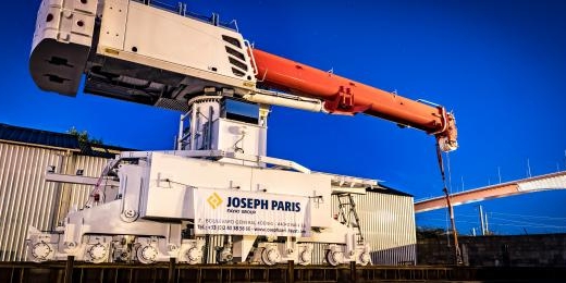 Grue montage a blanc papeete Joseph Paris