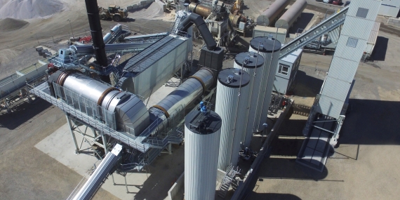 Centrale d'enrobés TRX Ermont