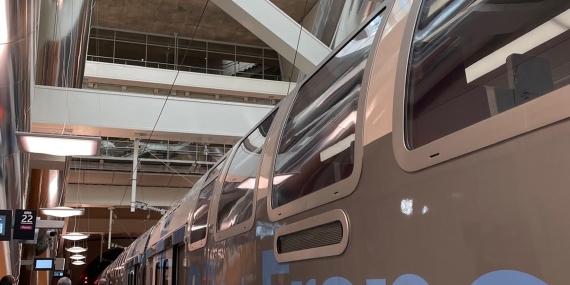 RAZEL-BEC - SEFI-INTRAFOR - Inauguration de l'extension de la ligne E du RER vers l'ouest