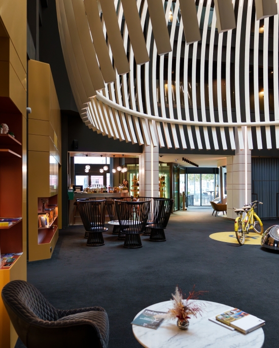 Intérieur hôtel Le Grand Bé à Saint-Malo, Ille-et-Vilaine (35), Bretagne - conception et réalisation Espace Engineering