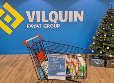 VILQUIN se mobilise pour les Restos du Cœur !