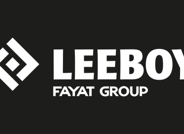 LeeBoy white on black logo