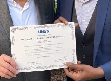 Ambassadeur du Sport Scolaire de l’UNSS
