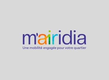 Logo mairidia fond gris petit