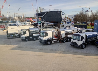 Vue sur stand Bauma