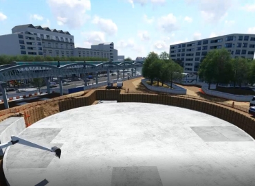 Bassin de stockage Austerlitz