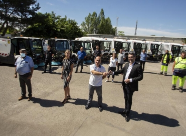 Nouvelle Livraison de 8 Balayeuses a la Métropole de Bordeaux