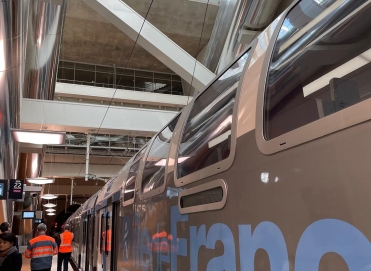 RAZEL-BEC - SEFI-INTRAFOR - Inauguration de l'extension de la ligne E du RER vers l'ouest