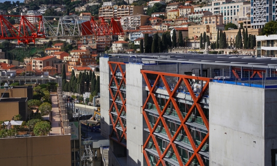 Ilot Pasteur chantier Razel Bec Monaco