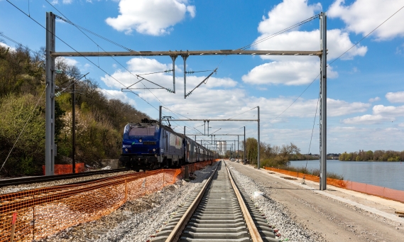 EOLE - 3ème voie Mantes-la-Jolie Razel Bec Travaux