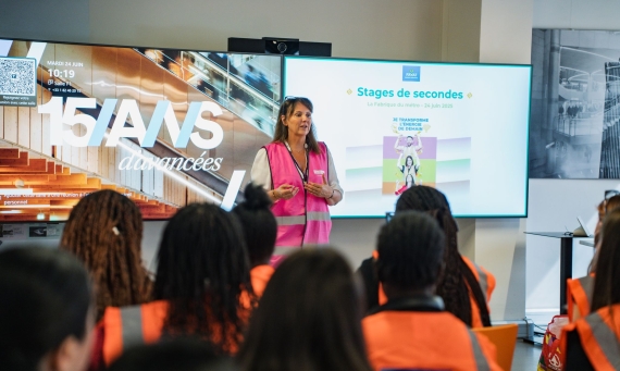 Stagiaires seconde - Fabrique du métro
