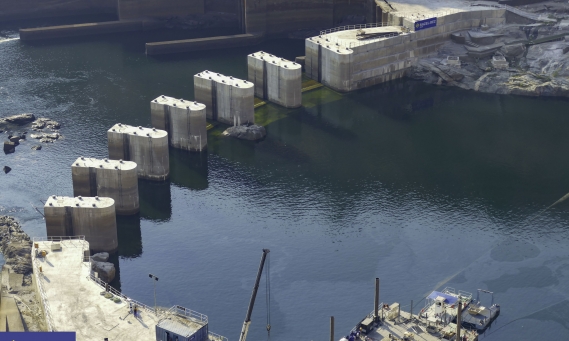 Barrage de Kariba Zambie Razel-Bec