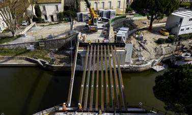 Pont de provence Aigues Mortes rénovation Razel Bec