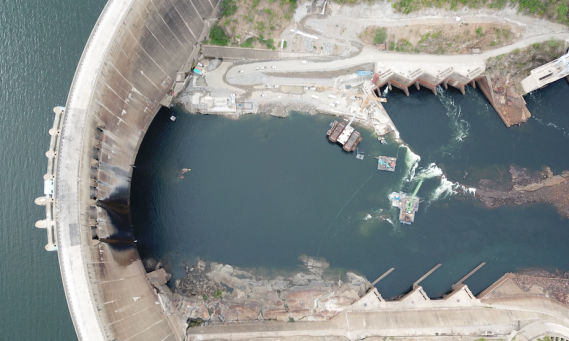 Razel-Bec Barrage Kariba Zambie