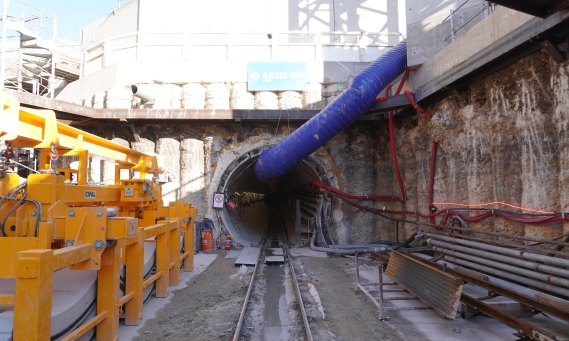 Razel-Bec Réunion chantier Cadereaux de Nîmes