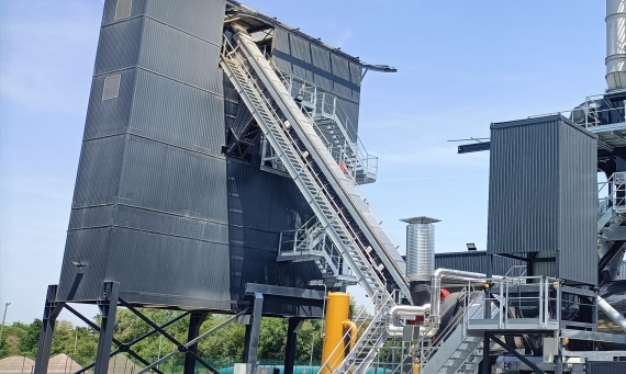 Stockage enrobés fixe Ermont