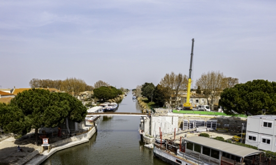 Pont de provence Aigues Mortes rénovation Razel Bec